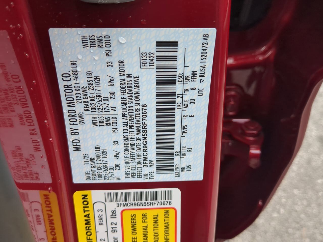 2025 Ford Bronco Sport Heritage Appleton WI