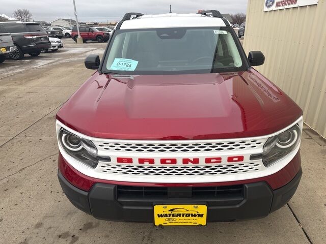 2025 Ford Bronco Sport Heritage Watertown SD 2025 Ford Bronco Sport Heritage Watertown SD