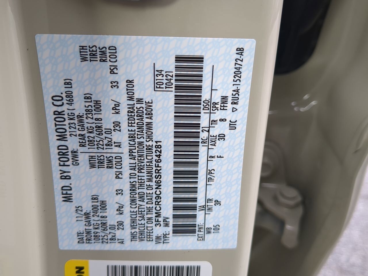 2025 Ford Bronco Sport Outer Banks Appleton WI