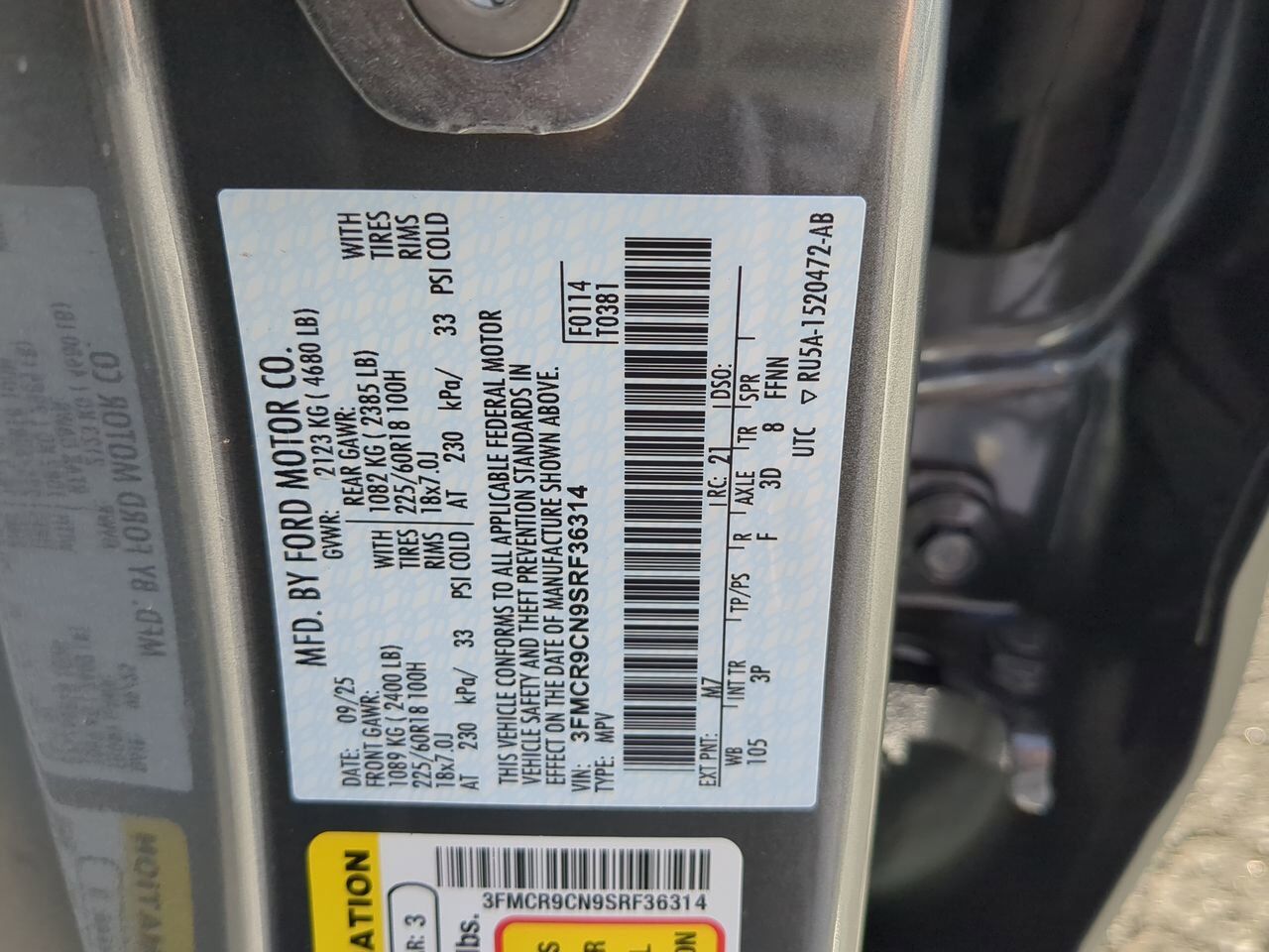 2025 Ford Bronco Sport Outer Banks Appleton WI