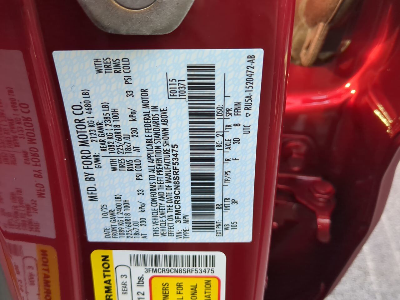 2025 Ford Bronco Sport Sport Appleton WI