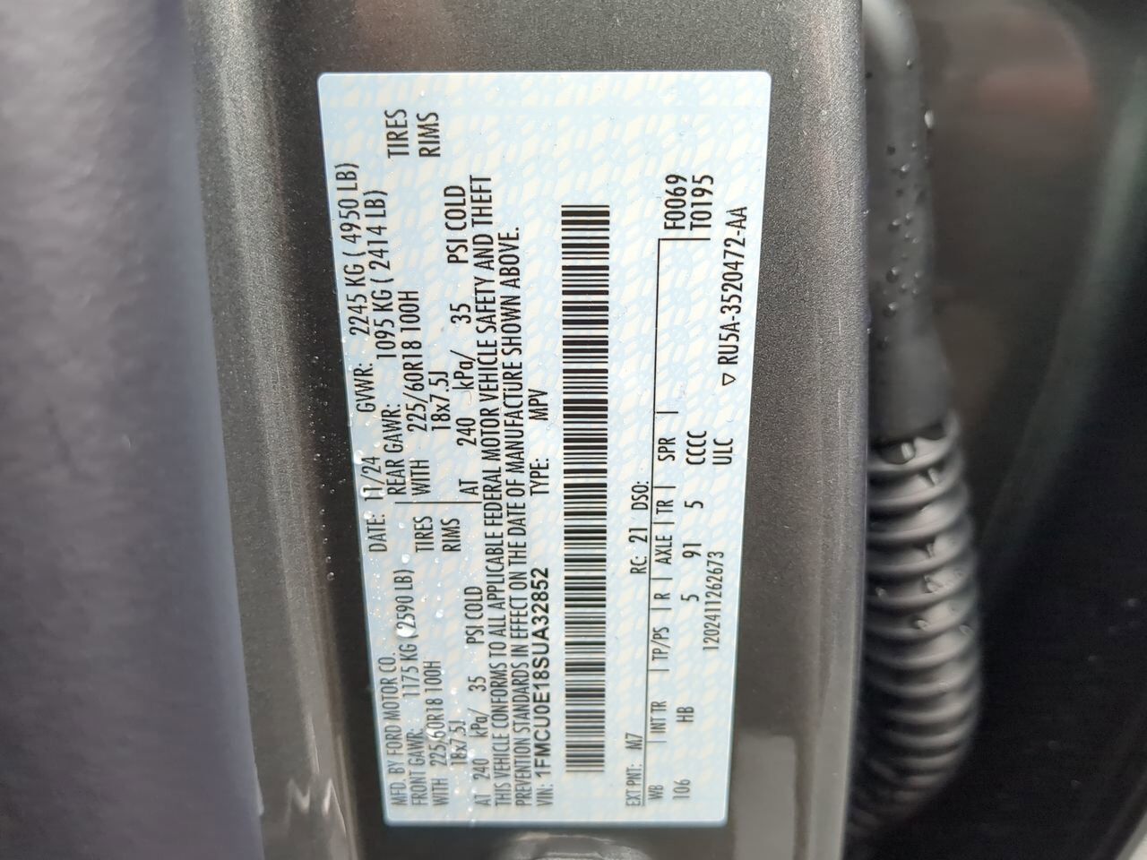 2025 Ford Escape PHEV Appleton WI
