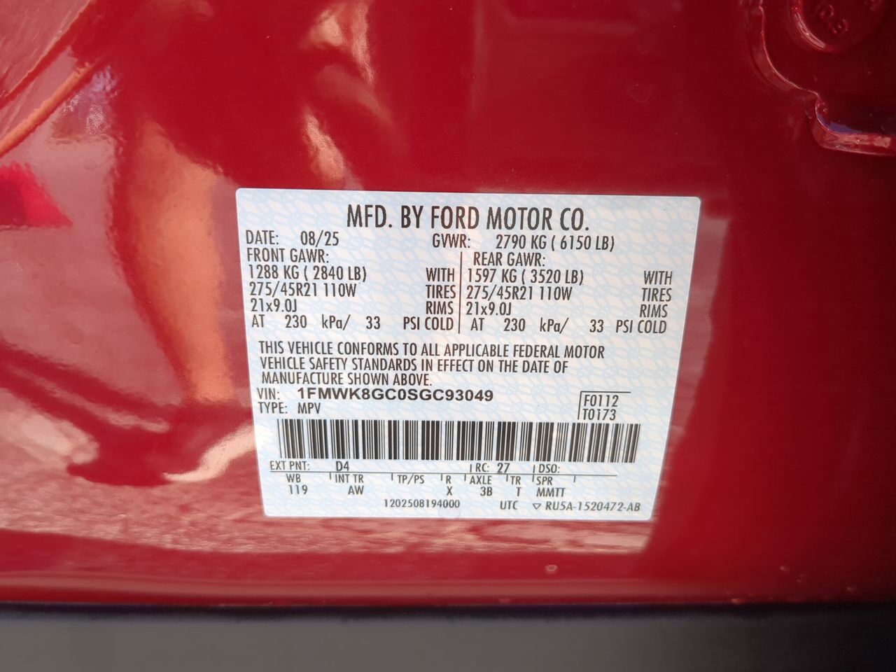 2025 Ford Explorer ST Appleton WI