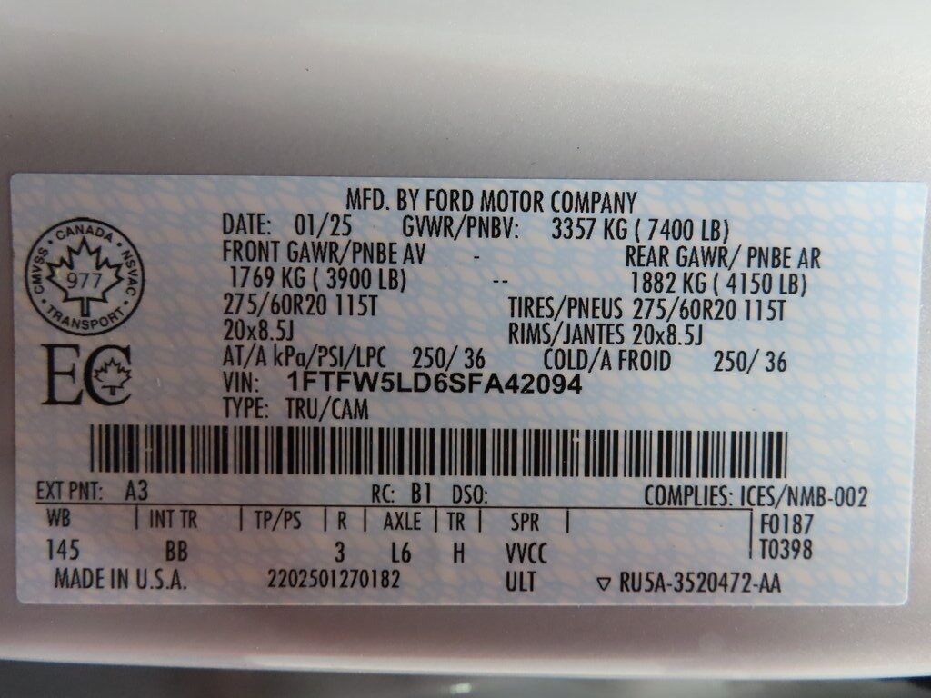 2025 Ford F-150 4x4 SuperCrew Lariat Fond du Lac WI 2025 Ford F-150 4x4 SuperCrew Lariat Fond du Lac WI