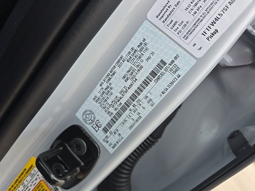 2025 Ford F-150 4x4 SuperCrew Tremor Fond du Lac WI 2025 Ford F-150 4x4 SuperCrew Tremor Fond du Lac WI