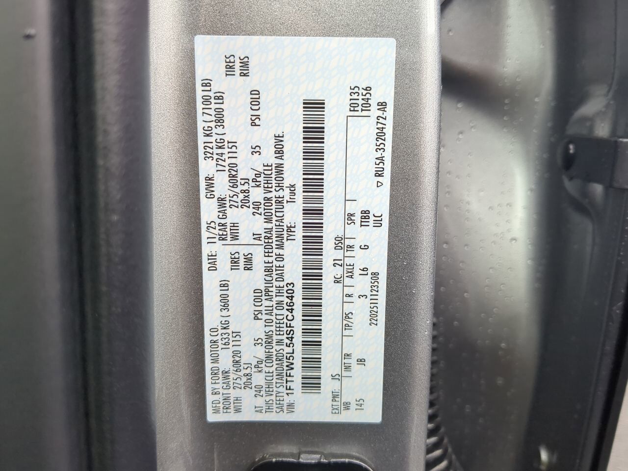 2025 Ford F-150 LARIAT Appleton WI