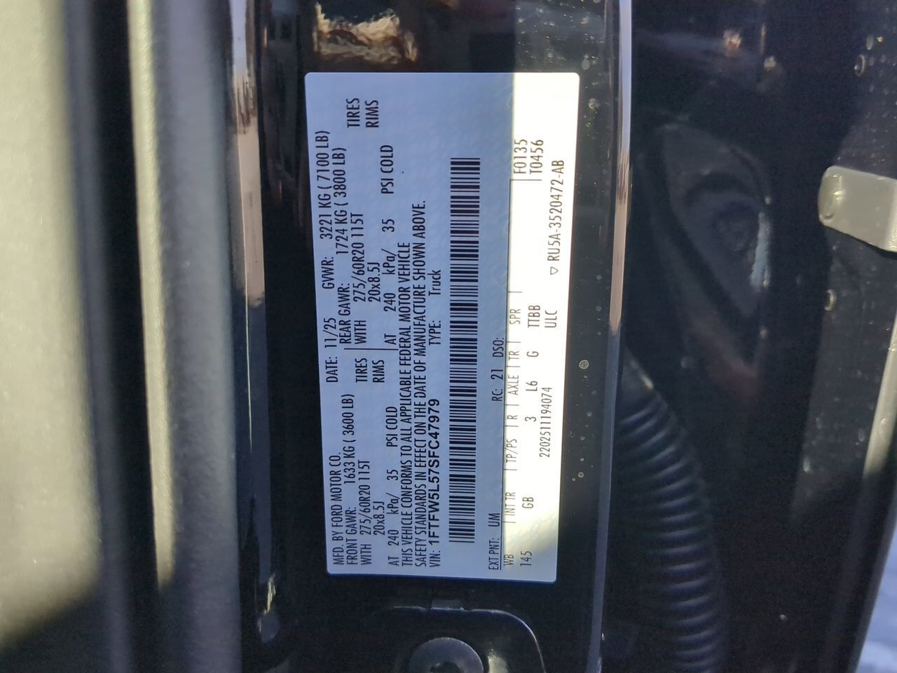 2025 Ford F-150 LARIAT Appleton WI