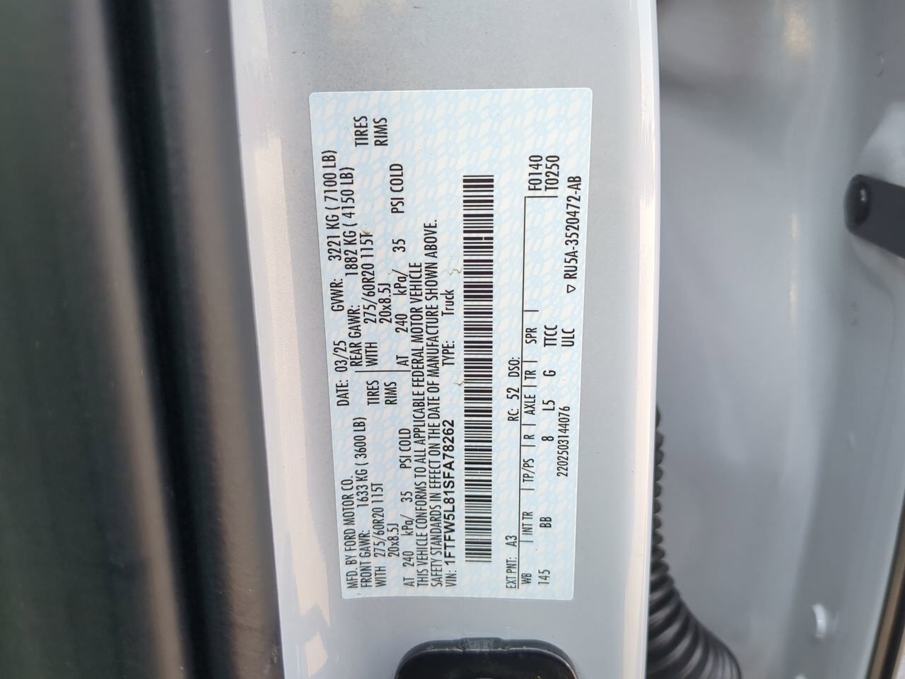 2025 Ford F-150 LARIAT Appleton WI