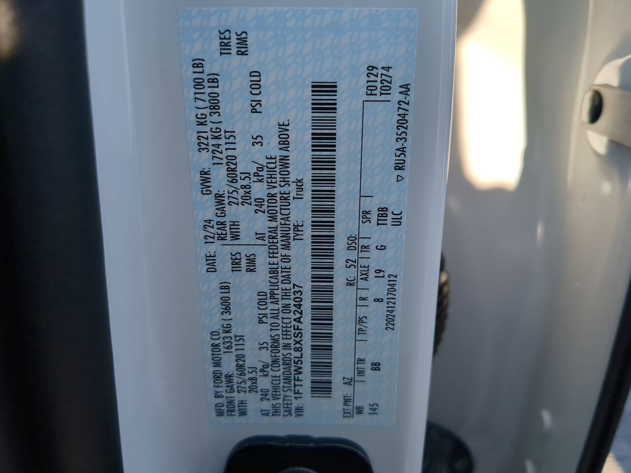 2025 Ford F-150 LARIAT Appleton WI