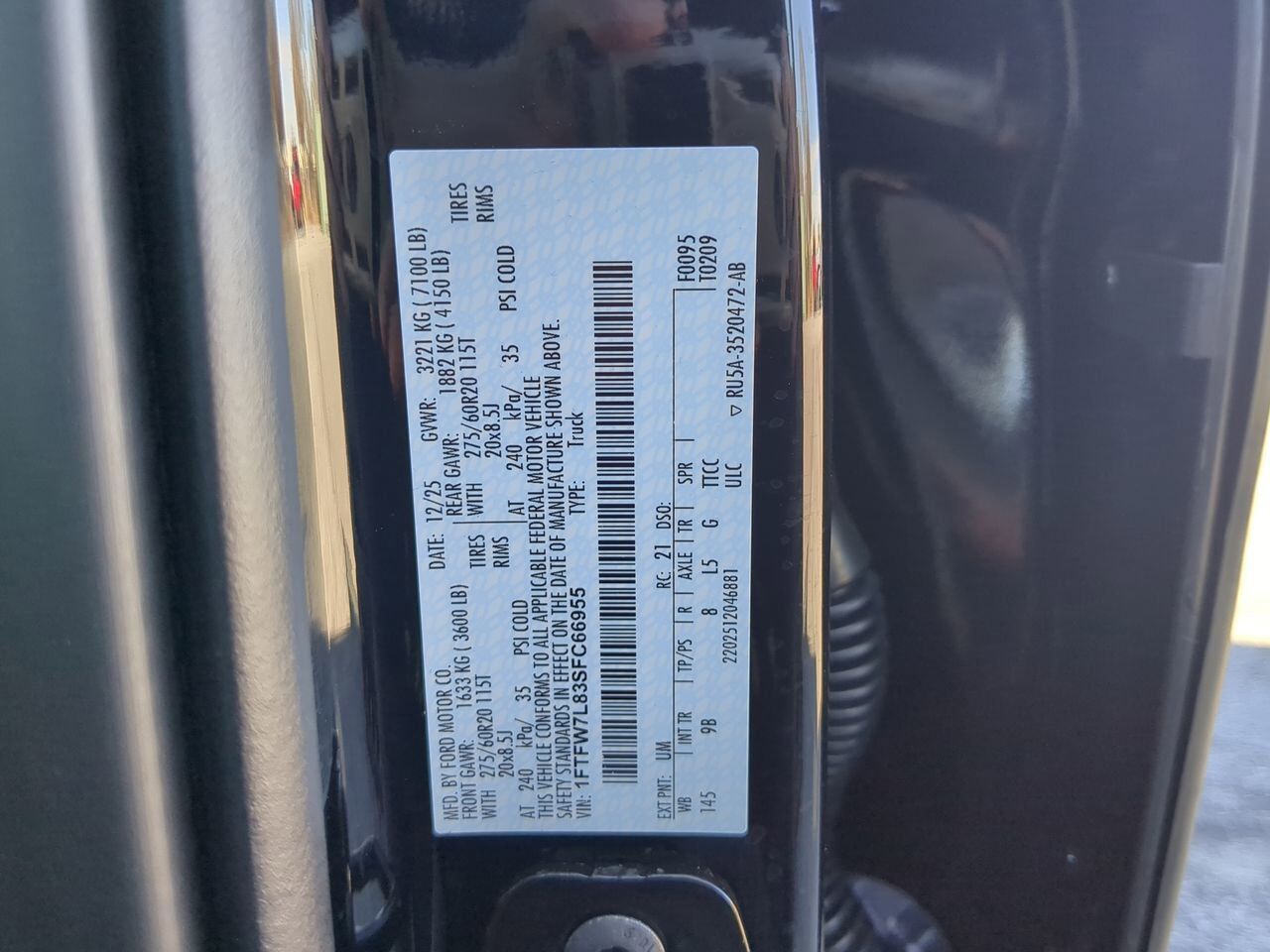 2025 Ford F-150 Platinum Appleton WI