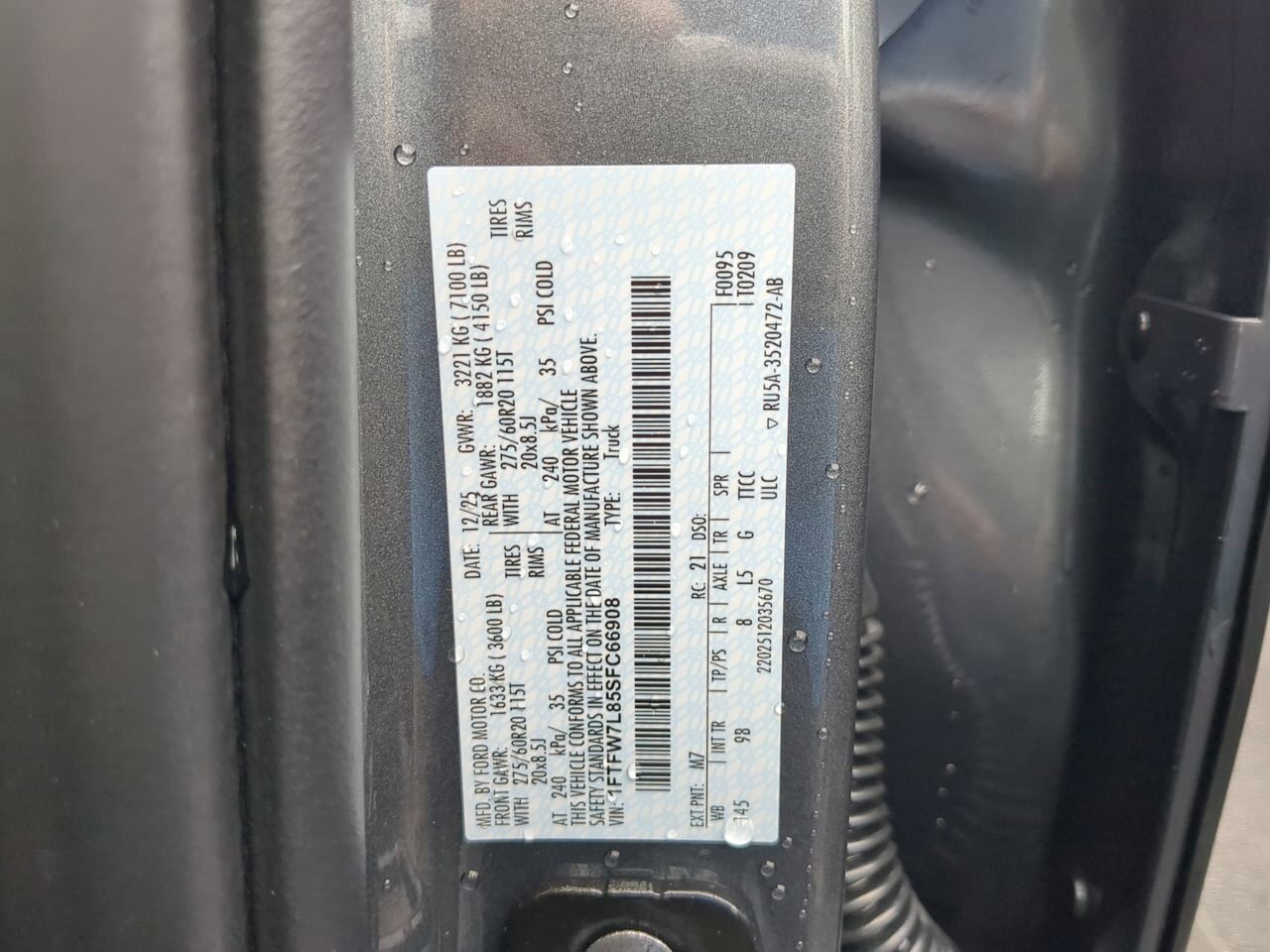 2025 Ford F-150 Platinum Appleton WI