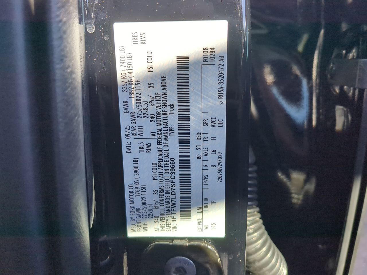 2025 Ford F-150 Platinum Appleton WI