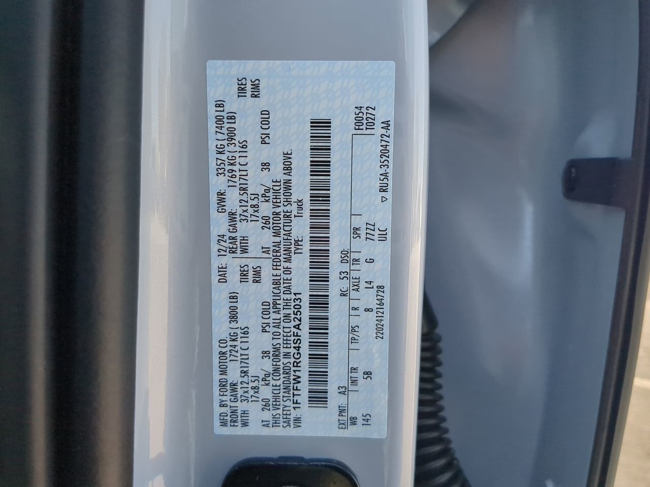 2025 Ford F-150 Raptor Appleton WI