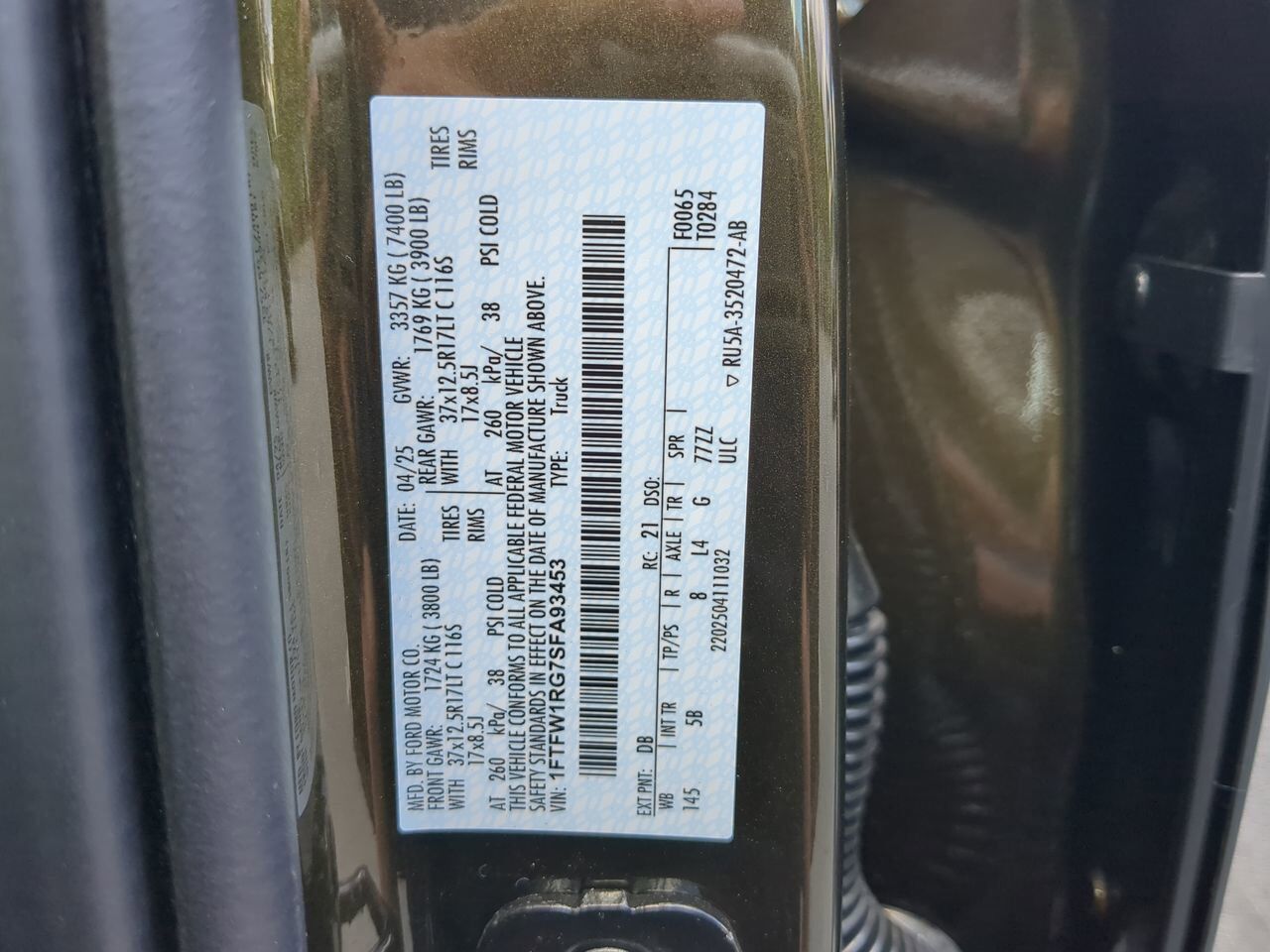 2025 Ford F-150 Raptor Appleton WI