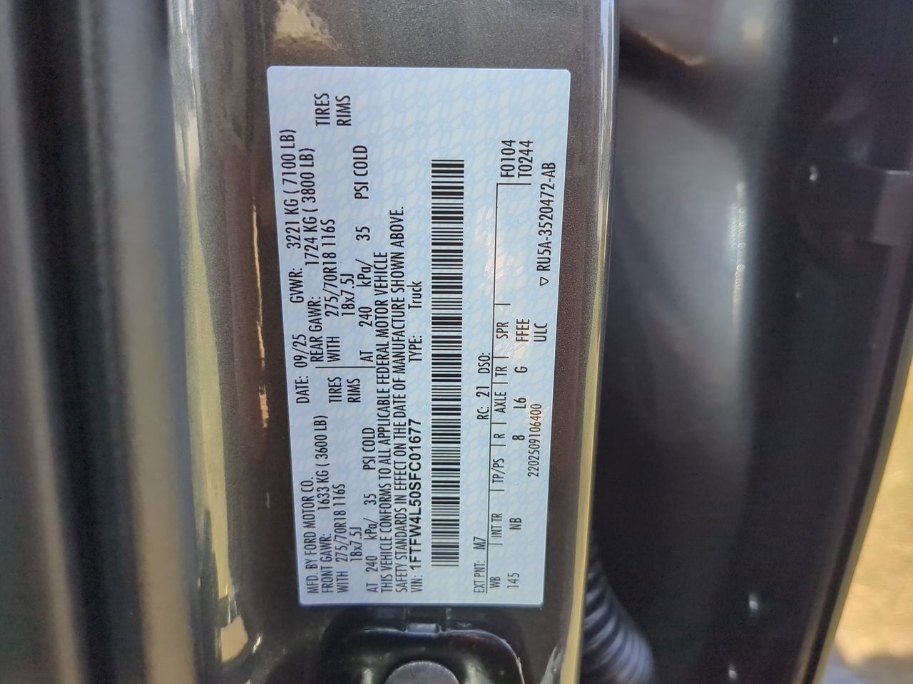 2025 Ford F-150 Tremor Appleton WI