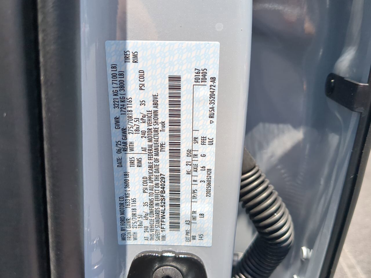 2025 Ford F-150 Tremor Appleton WI