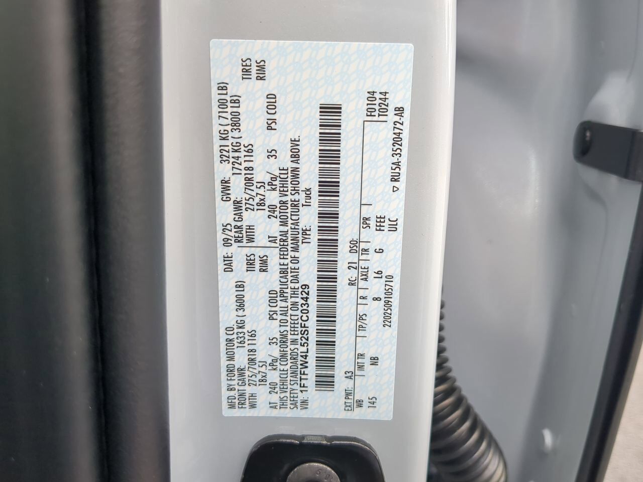 2025 Ford F-150 Tremor Appleton WI