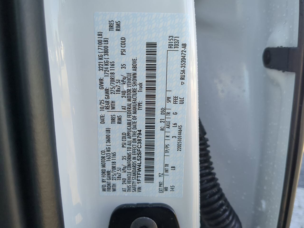 2025 Ford F-150 Tremor Appleton WI