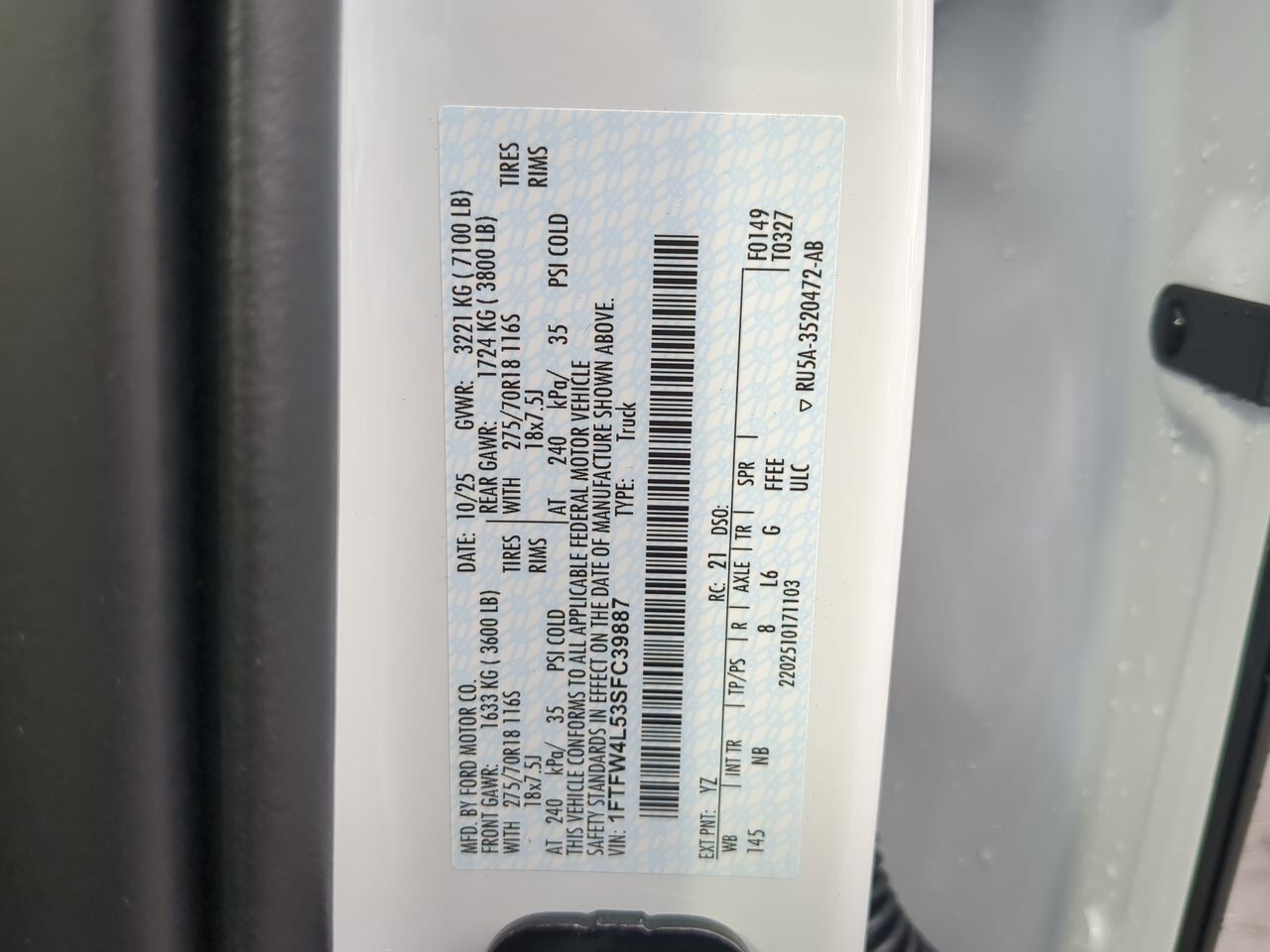 2025 Ford F-150 Tremor Appleton WI