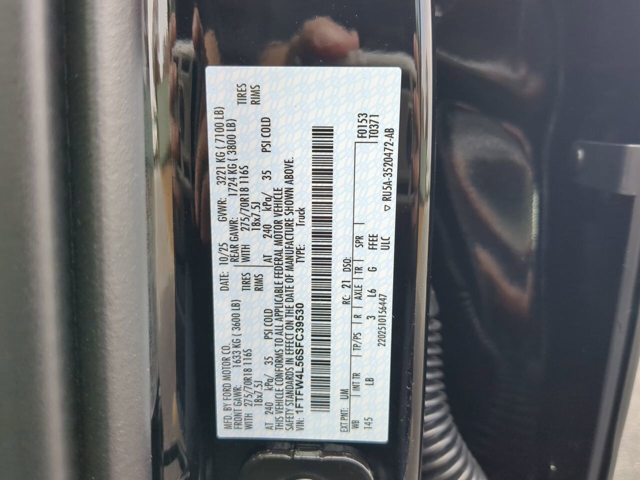 2025 Ford F-150 Tremor Appleton WI