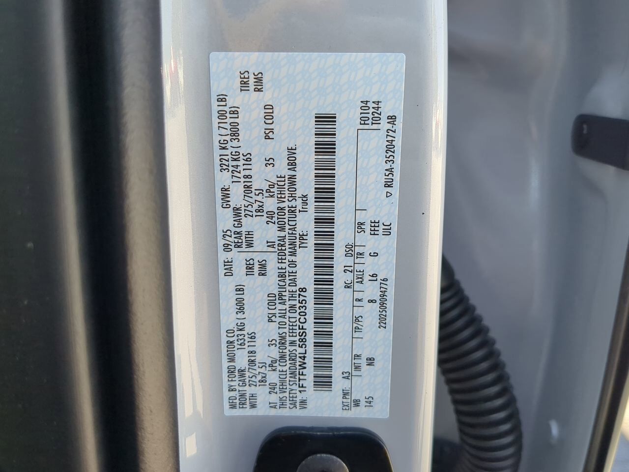 2025 Ford F-150 Tremor Appleton WI