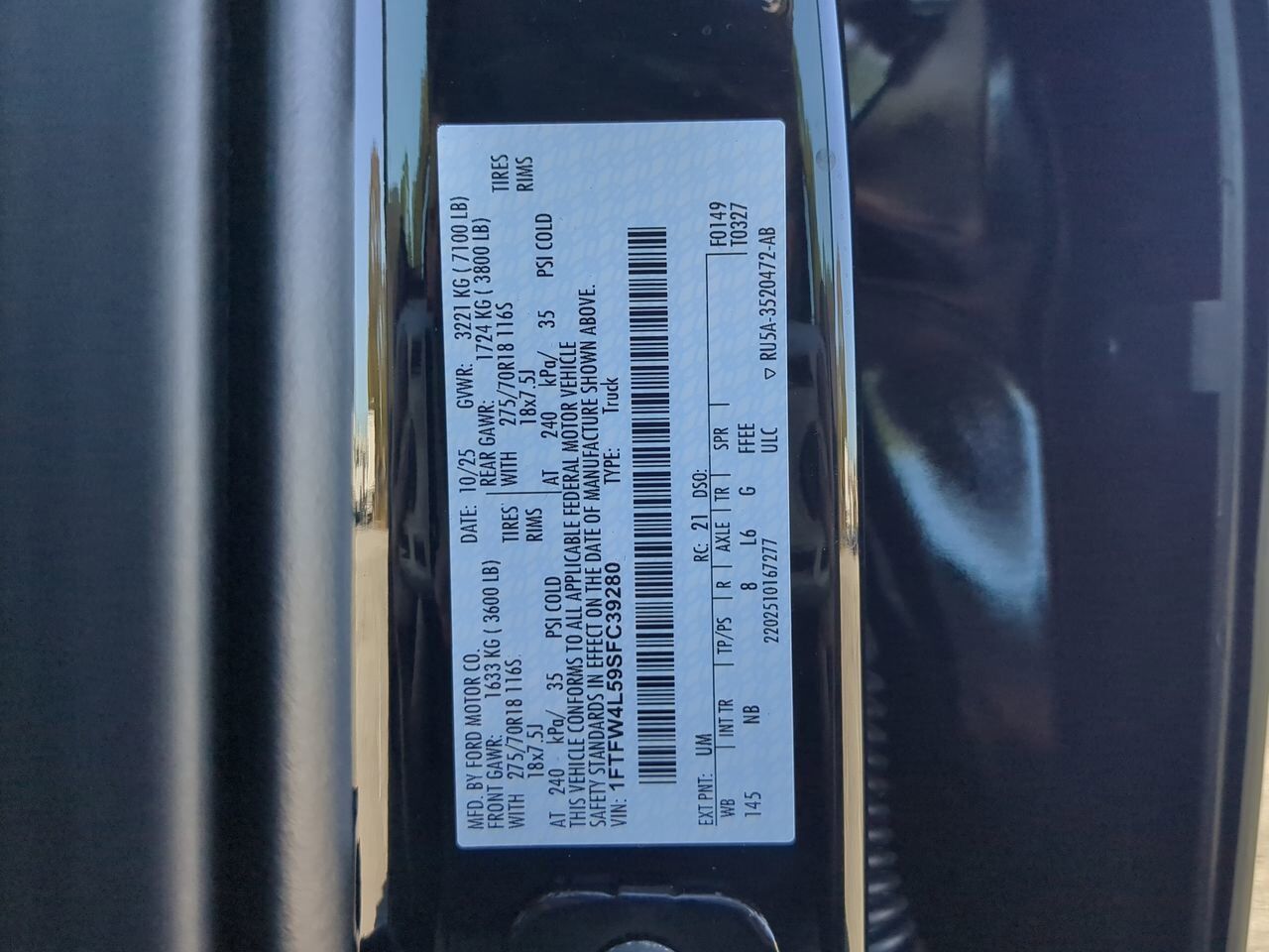 2025 Ford F-150 Tremor Appleton WI