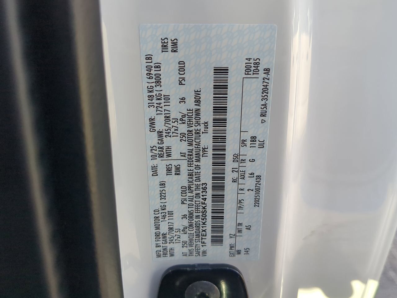 2025 Ford F-150 XL Appleton WI