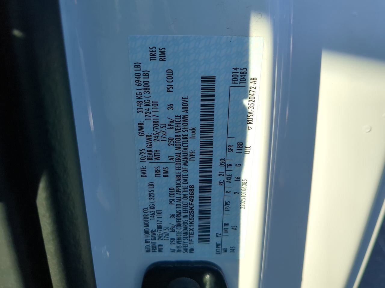 2025 Ford F-150 XL Appleton WI