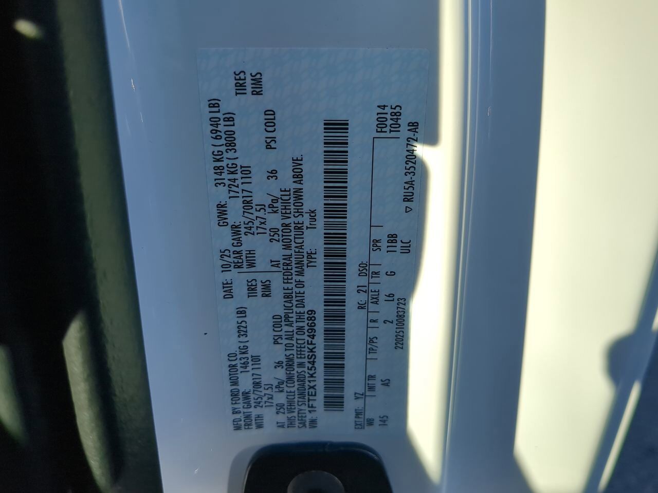 2025 Ford F-150 XL Appleton WI