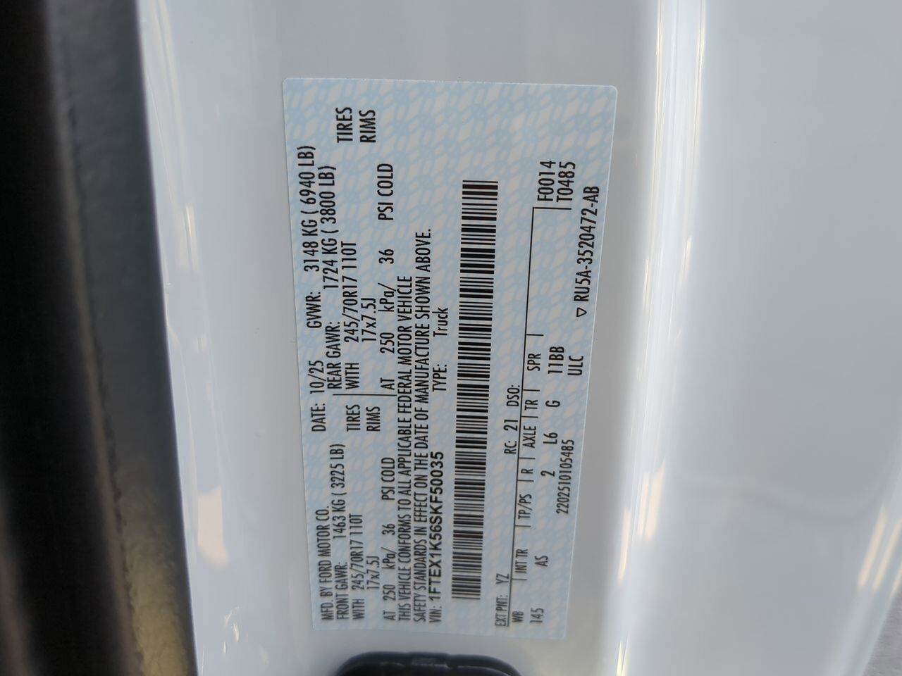 2025 Ford F-150 XL Appleton WI