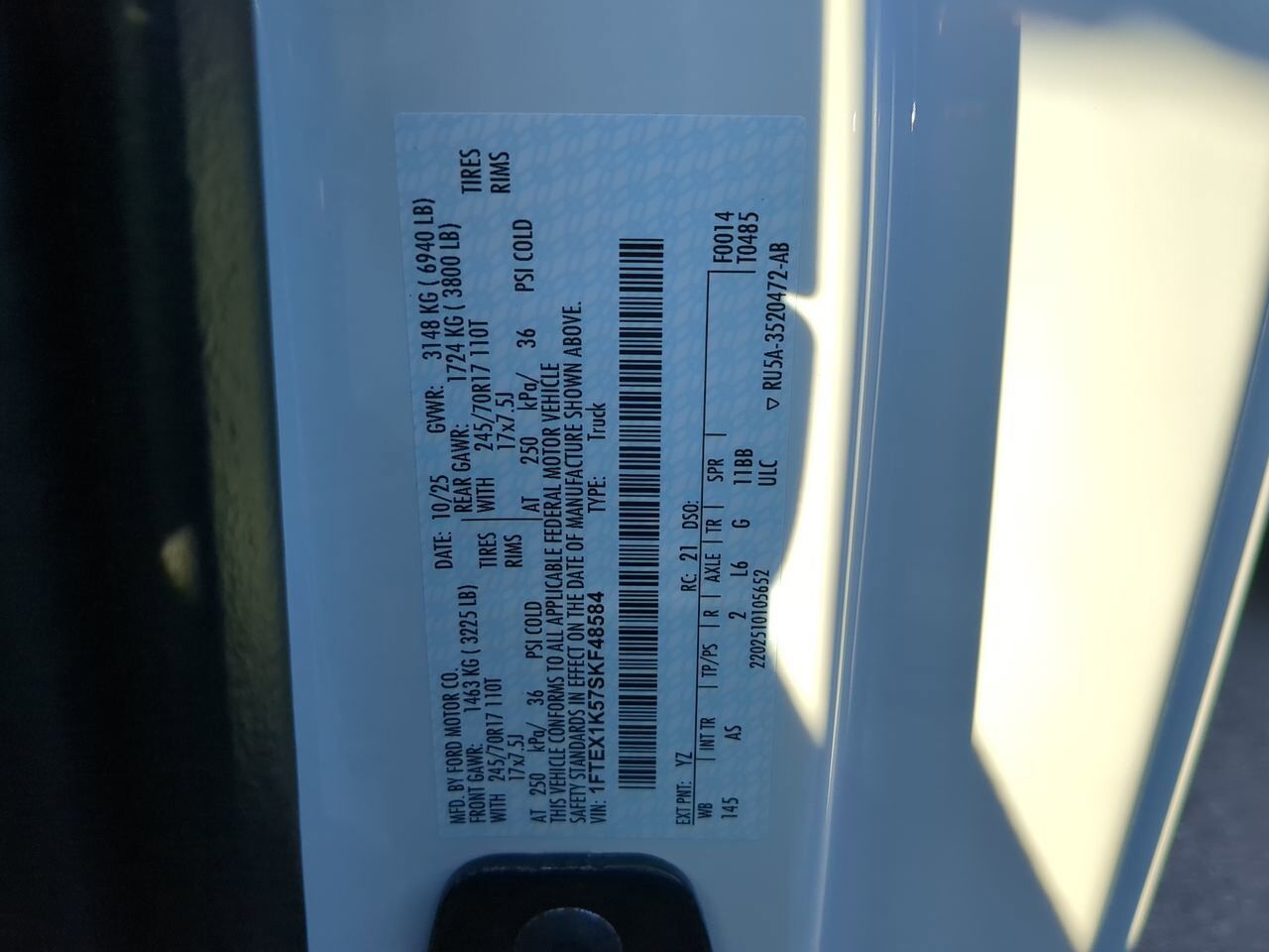 2025 Ford F-150 XL Appleton WI