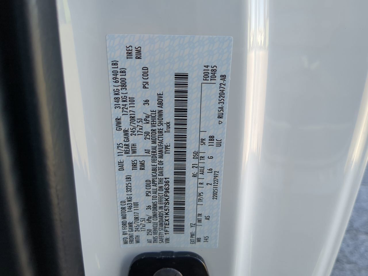 2025 Ford F-150 XL Appleton WI