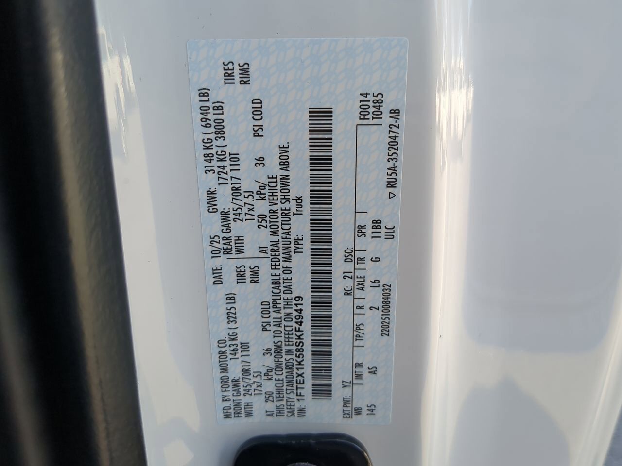 2025 Ford F-150 XL Appleton WI 2025 Ford F-150 XL Appleton WI