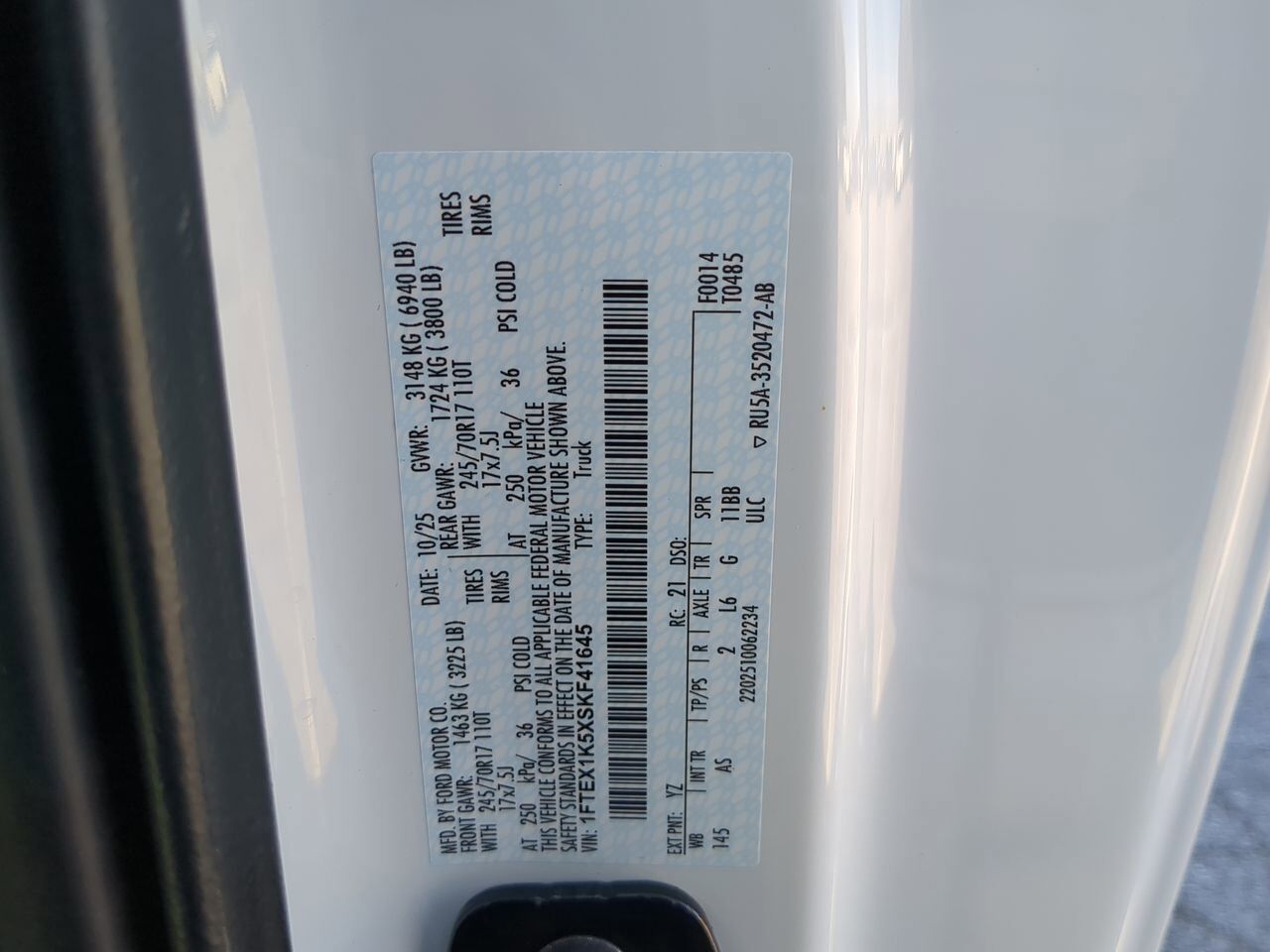 2025 Ford F-150 XL Appleton WI