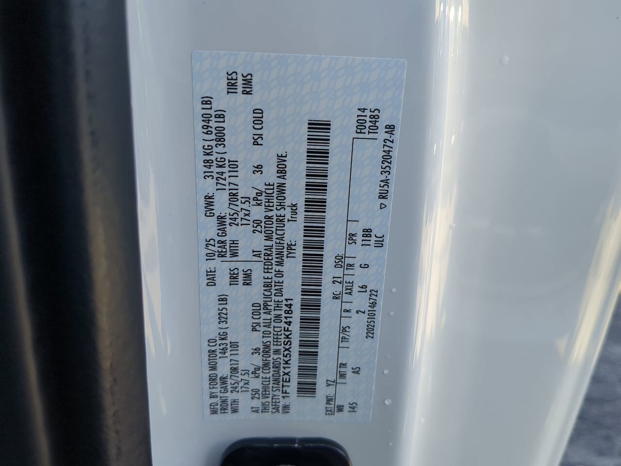 2025 Ford F-150 XL Appleton WI