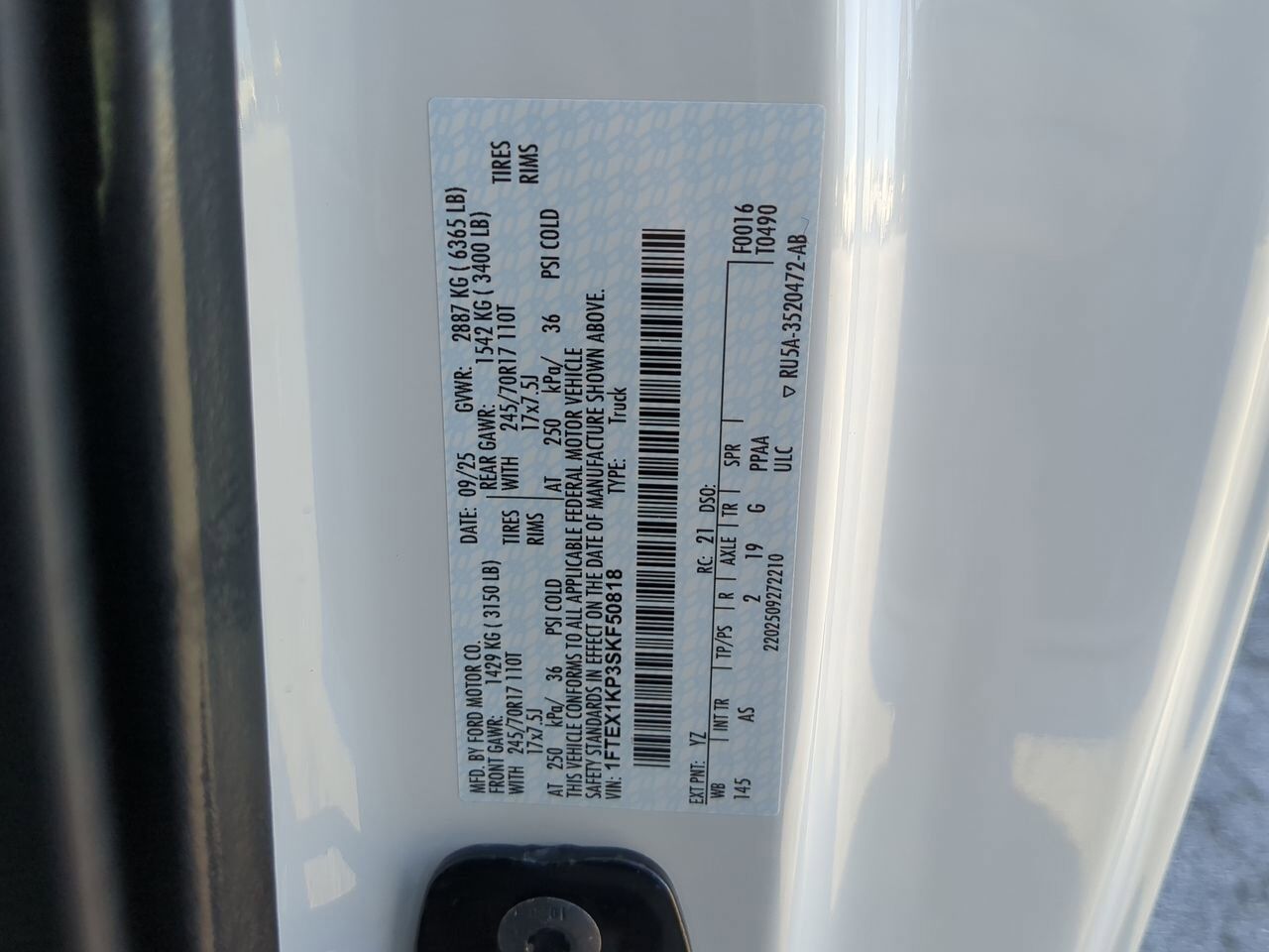 2025 Ford F-150 XL Appleton WI