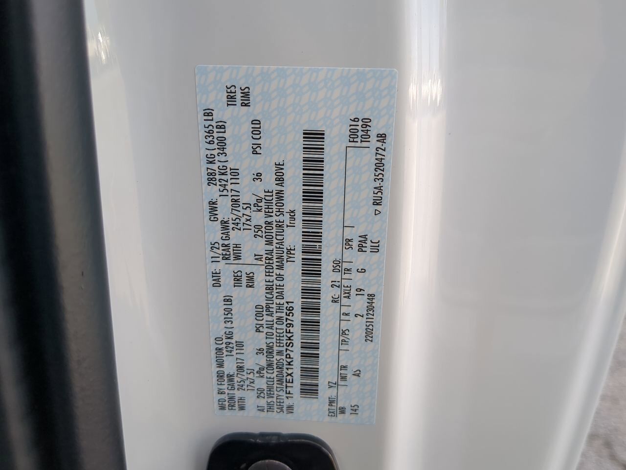 2025 Ford F-150 XL Appleton WI