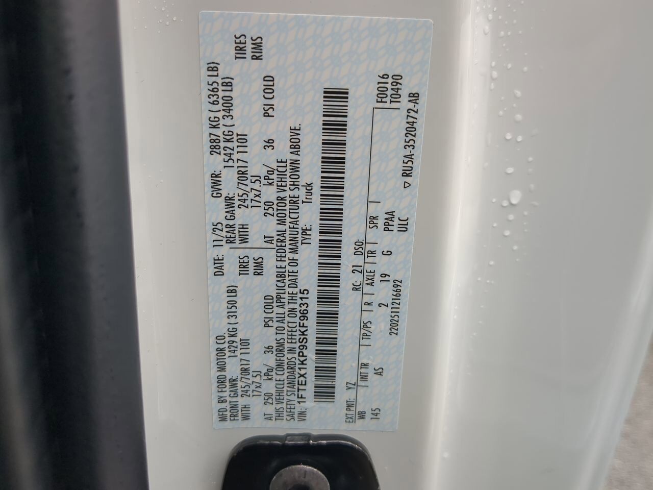 2025 Ford F-150 XL Appleton WI