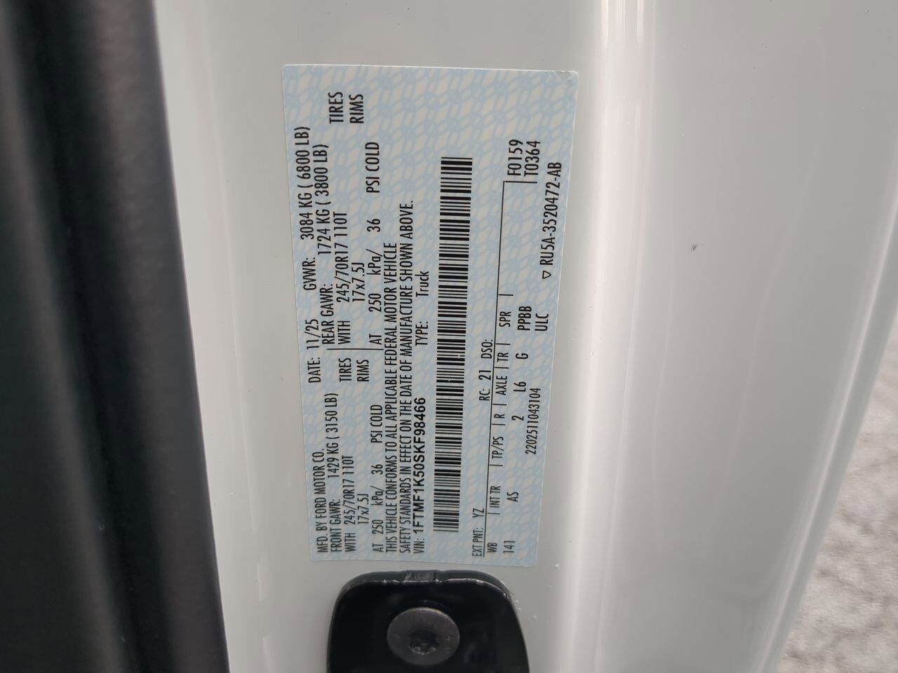 2025 Ford F-150 XL Appleton WI