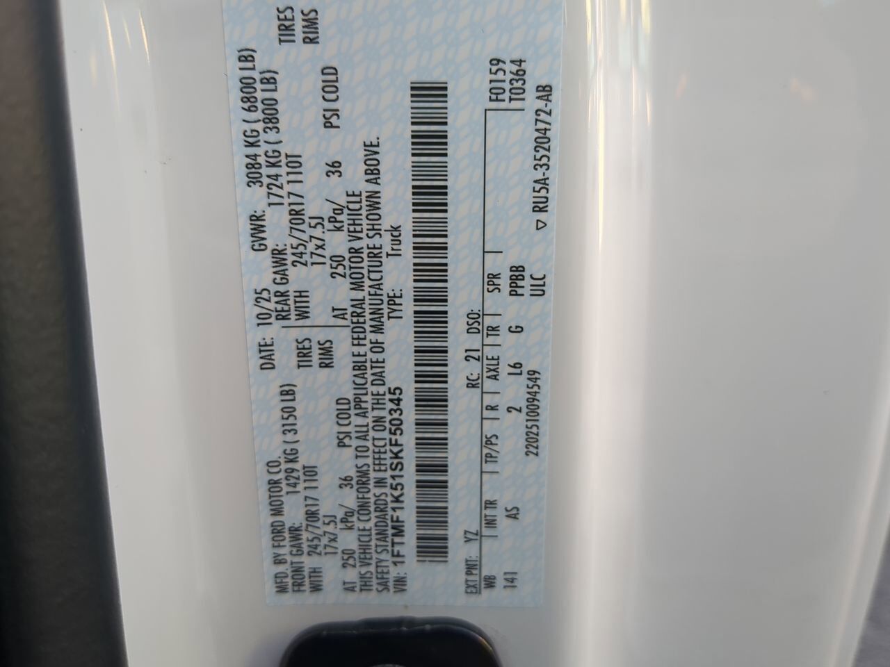 2025 Ford F-150 XL Appleton WI