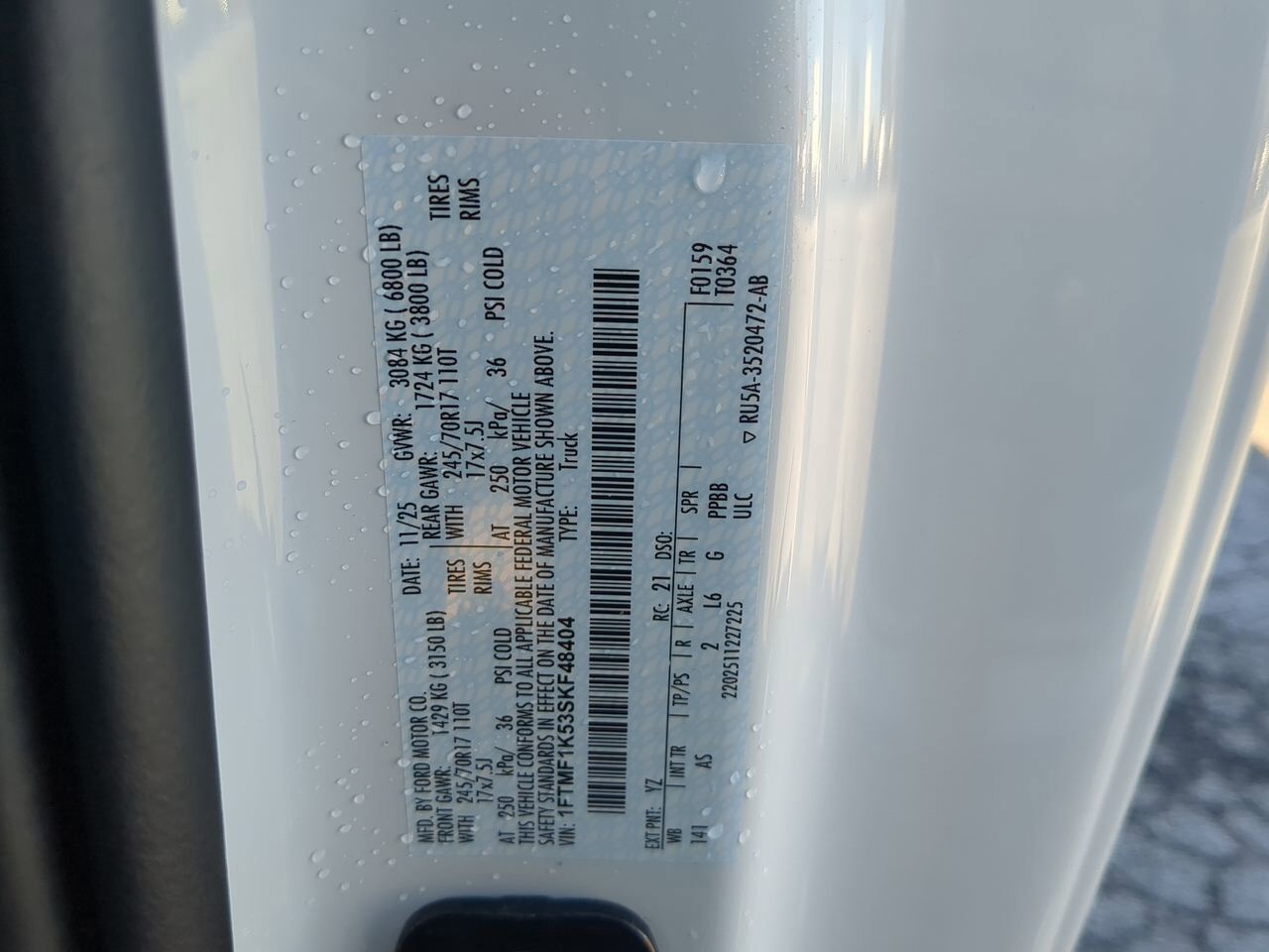 2025 Ford F-150 XL Appleton WI