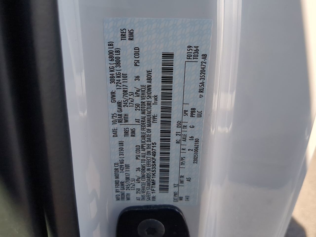 2025 Ford F-150 XL Appleton WI