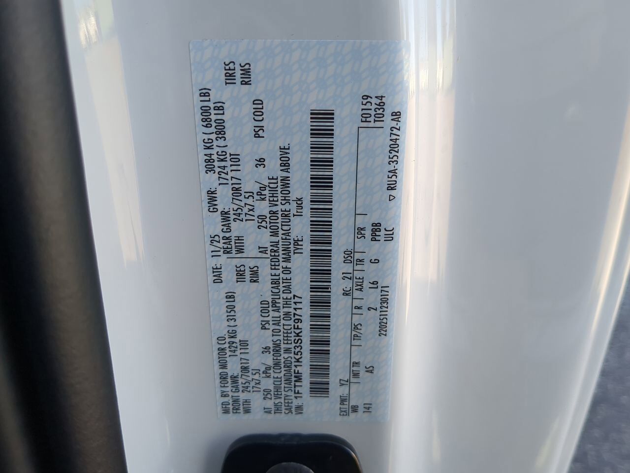 2025 Ford F-150 XL Appleton WI