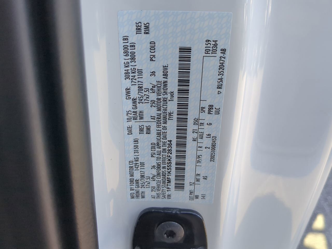 2025 Ford F-150 XL Appleton WI