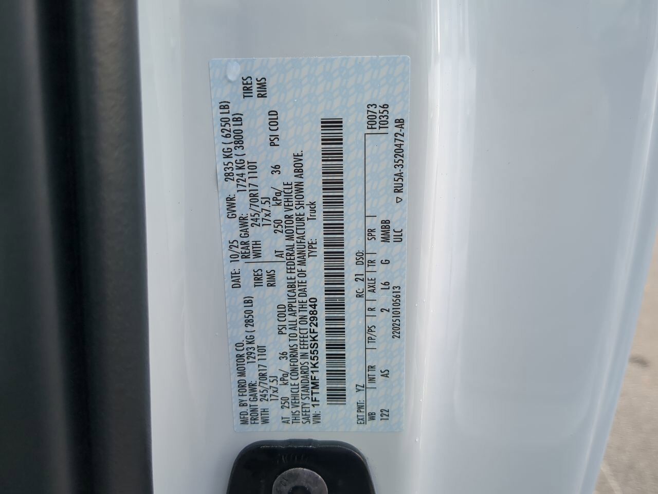 2025 Ford F-150 XL Appleton WI