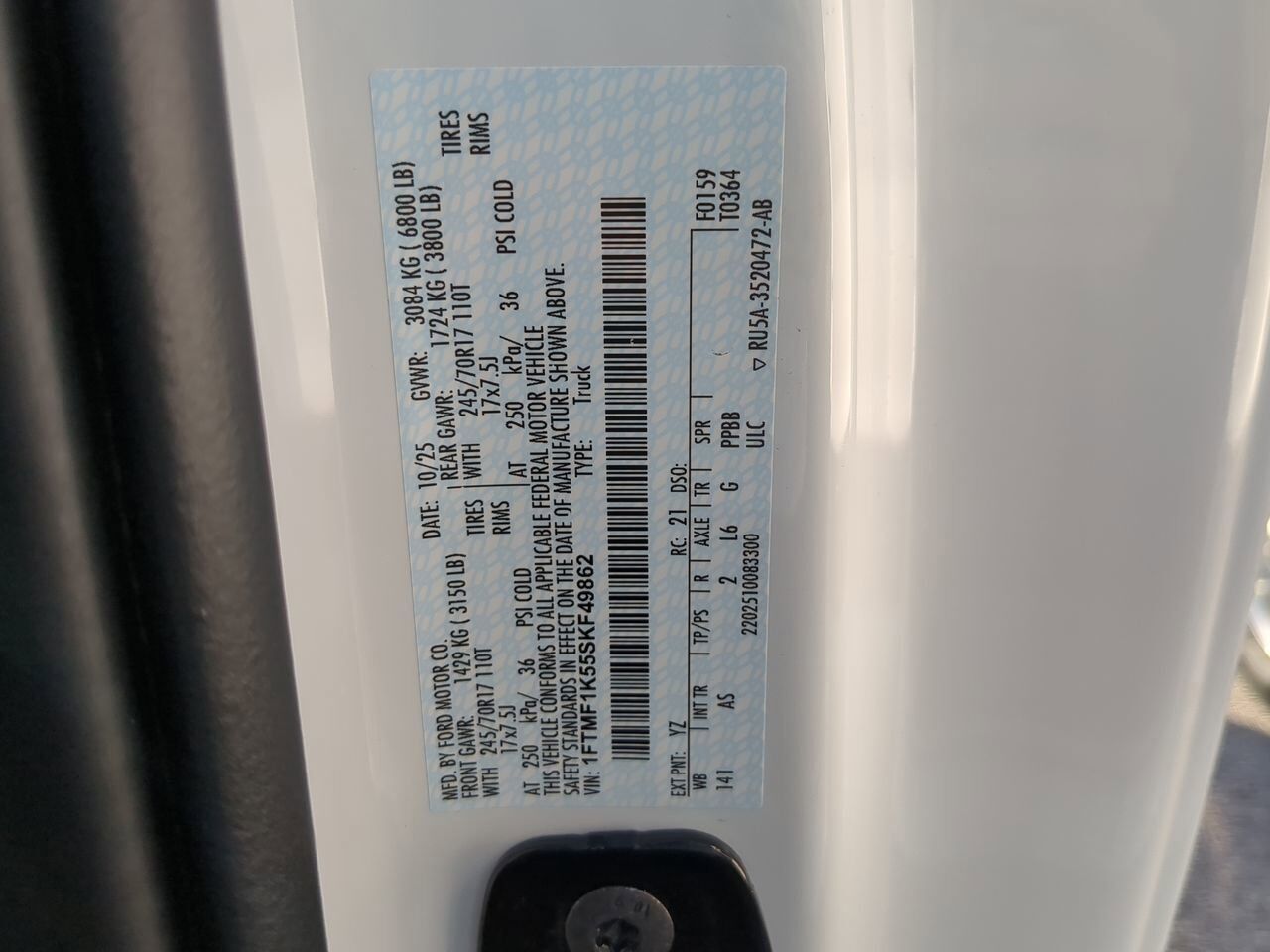 2025 Ford F-150 XL Appleton WI