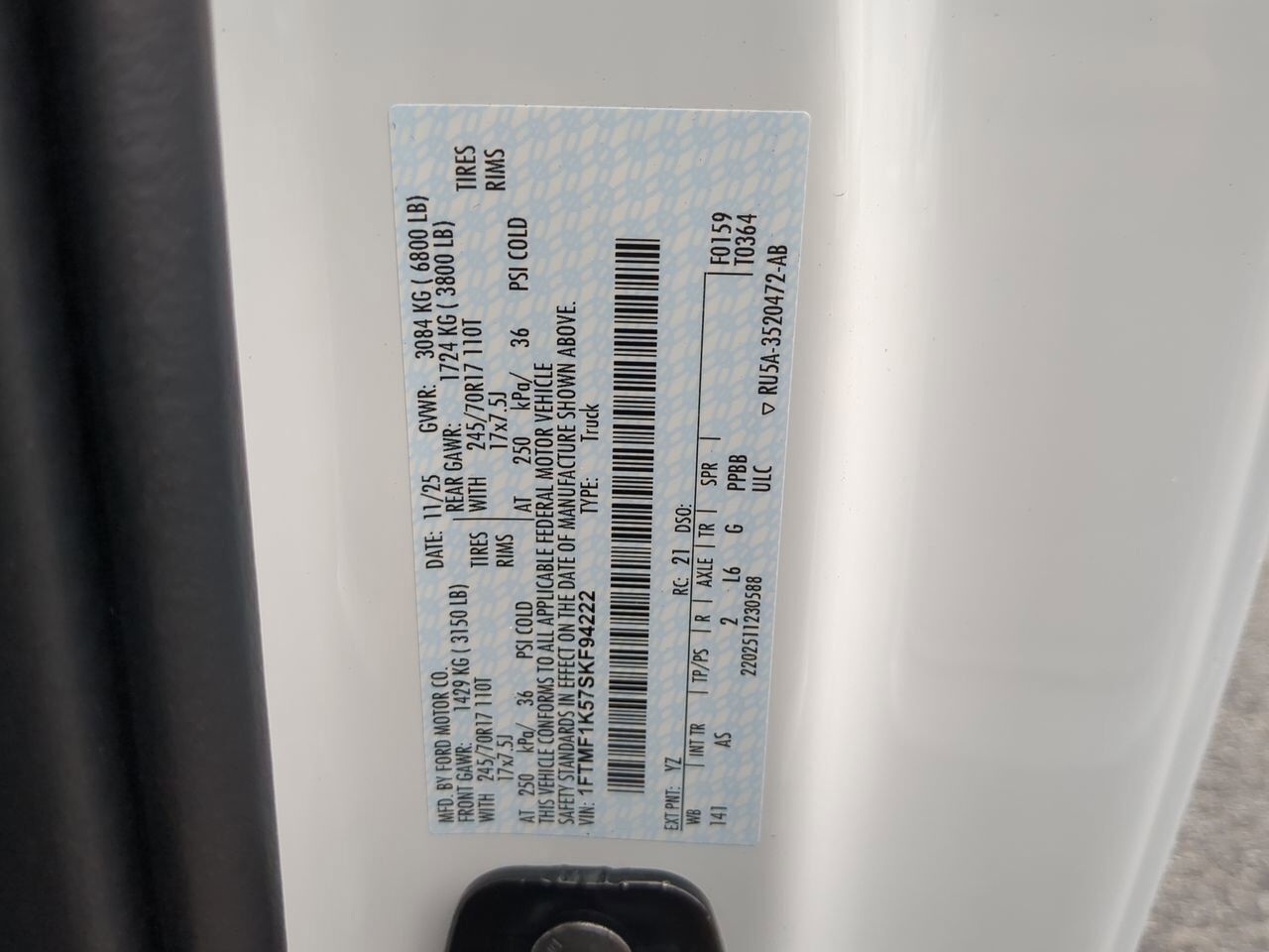 2025 Ford F-150 XL Appleton WI