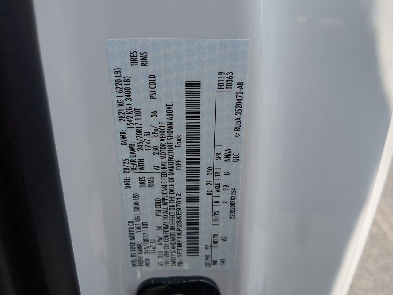 2025 Ford F-150 XL Appleton WI