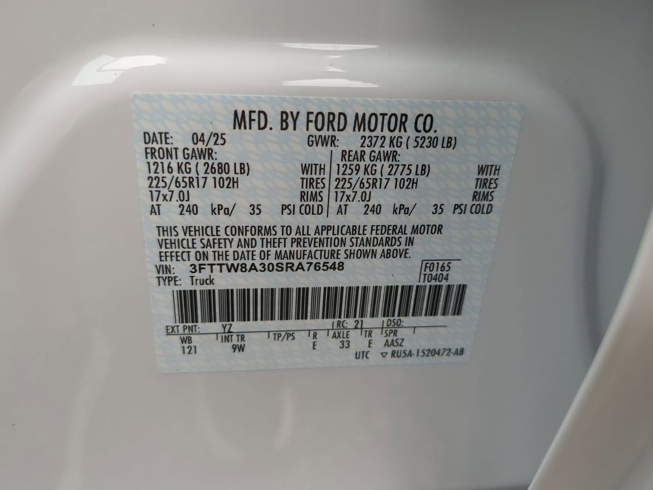 2025 Ford Maverick XL Appleton WI