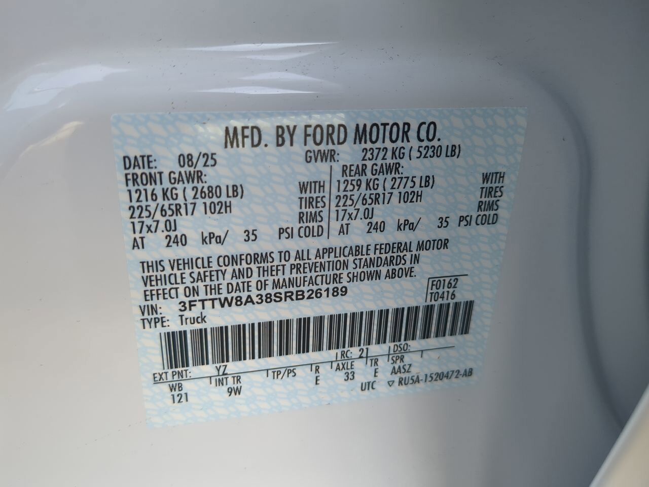 2025 Ford Maverick XL Appleton WI